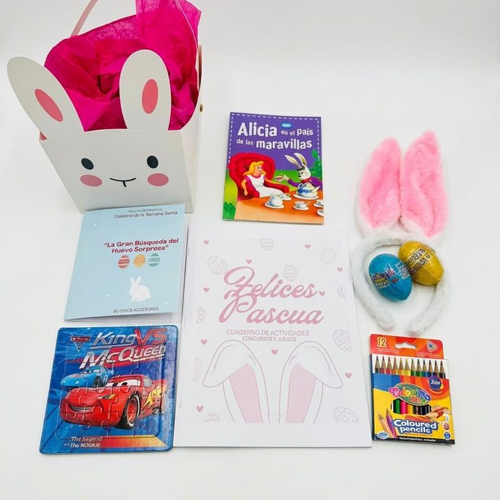 Caja conejito Feliz 🐰🎁🥚✝️