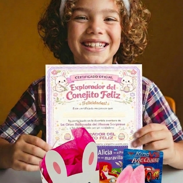 Caja conejito Feliz 🐰🎁🥚✝️