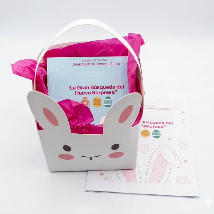 Caja conejito Feliz 🐰🎁🥚✝️