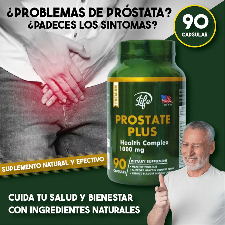 PROSTE PLUS  1000MG (SUPLEMENTO PARA LA PROSTATA) 90 CAPSULAS.
