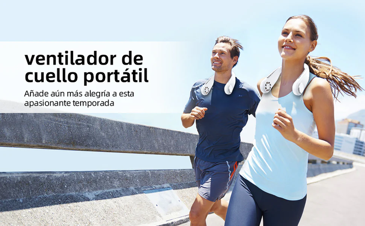 MINI VENTILADOR DE CUELLO 2X1