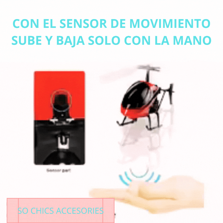 SKY DRONE  MINI (Helicoptero Dron mas innovador no necesita control remoto)